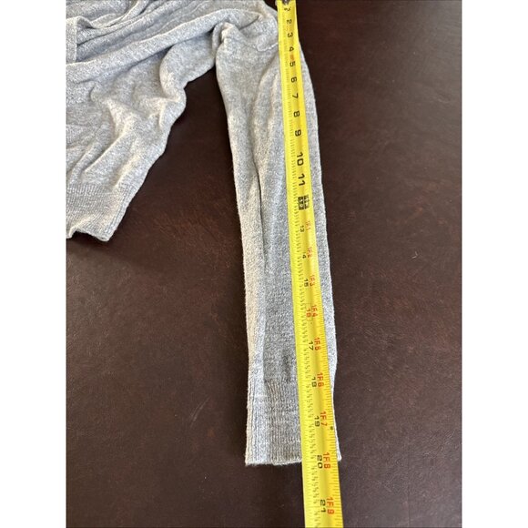 Decree Womens Grey Cardigan Sweater XS V-Neck Button-Up Long Sleeve - Picture 9 of 9